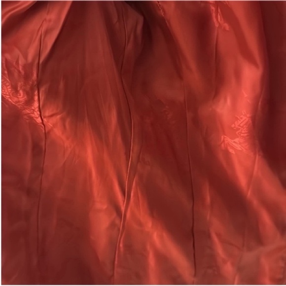 Burberry authentic jacket Women's Red Double-Breasted Trench Coat - Picture 12 of 16